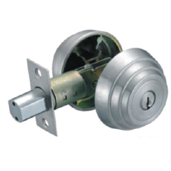 Hiden-style deadbolt lock